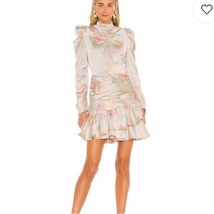 Bardot Sharna Mini Dress in Wallpaper Floral